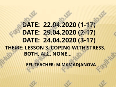 no va none olmoshlari — PPT