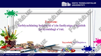 zamonaviy pedogogning imidji — PPTX