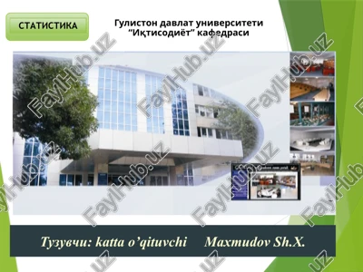 statistika — PPTX