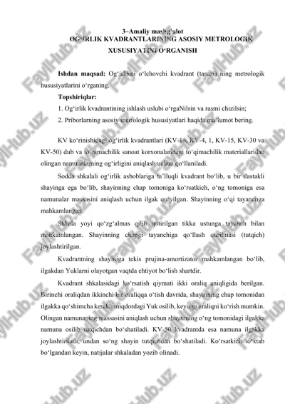 og‘irlik kvadrantlari (weight quadrants) — DOCX