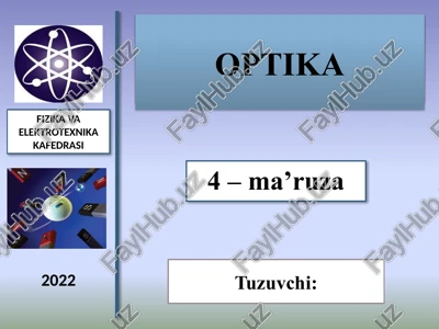 optika — PPTX