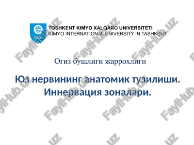 ogiz bushligi jarroxligi — PPTX