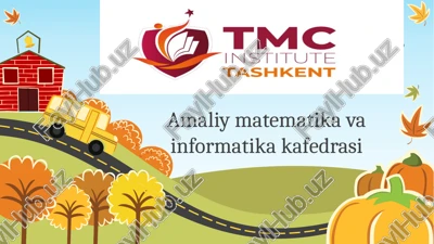 amaliy matematika va informatika kafedrasi — PPTX