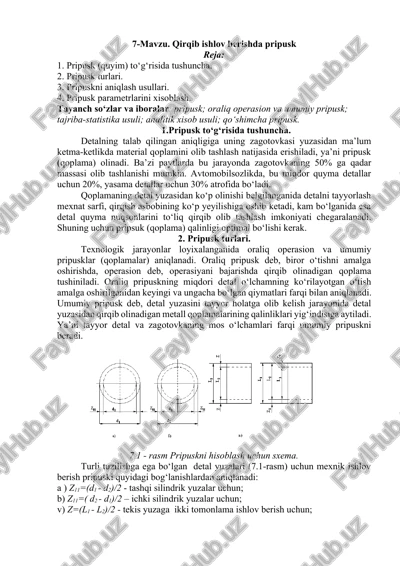 pripusk (qoplama) — DOCX