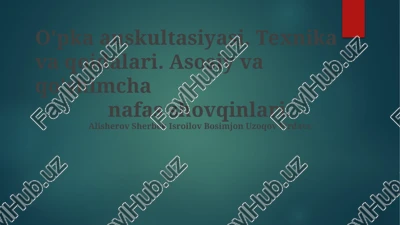 o'pka auskultasiyasi — PPTX