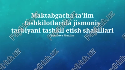 sport o'yinlari elementlari — PPTX