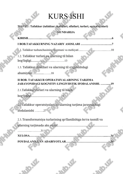 tafakkur — DOCX