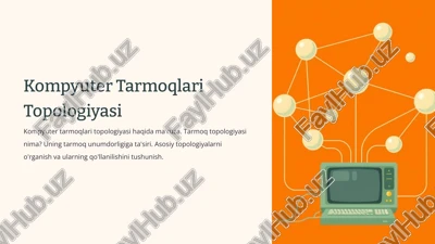 kompyuter tarmoqlari topologiyasi — PPTX