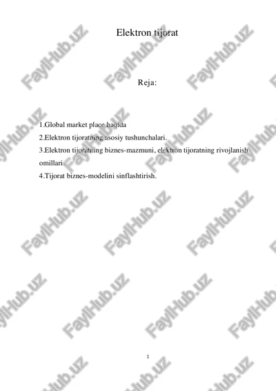 elektron tijorat — PDF