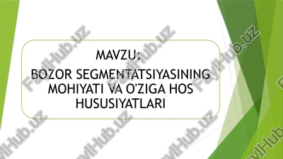 mabodo muayyan mezon — PPTX