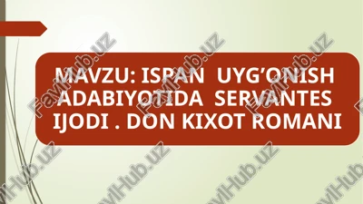 don kixot — PPTX