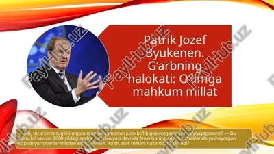 o‘limga mahkum millat — PPTX