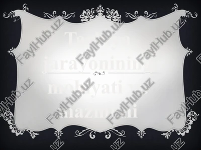 tarbiyajarayonining mohiyati va mazmuni — PPTX
