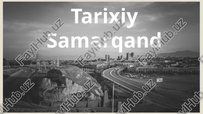 tarixiy samarqand — PPTX