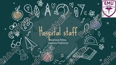 hospital staff — PPTX