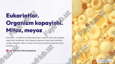 eukariotlar — PDF