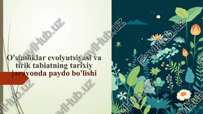 o'simliklarevolyutsiyasi — PPTX