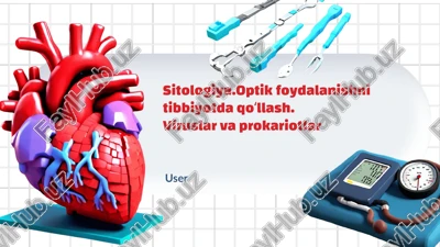 sitologiya.optik foydalanishni tibbiyotda qoʻllash — PPTX