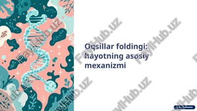 oqsillar foldingi — PPTX