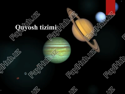 quyoshtizimi — PPTX