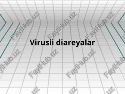 virusli diareyalar — PPT