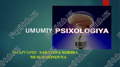 v – modul.yosh davrlari va pedagogik psixologiya fani va bolalar psixologiyasining rivojlanishini — PPTX