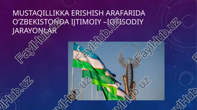 mustagillik deklaratsiyasi — PPTX