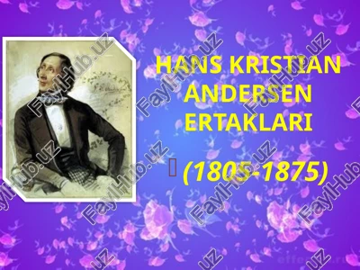 hans kristian andersen ertaklari — PPTX