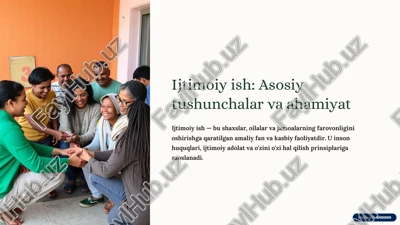 ijtimoiy ish — PPTX