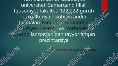 prezentatsiya davlatning iqtisodiy roli — PPTX