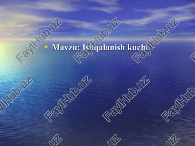 ishqalanish kuchi — PPT