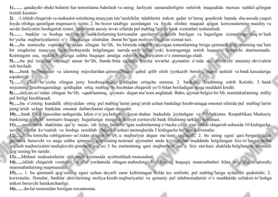 bank moliyaviy-tijorat xizmatlari — DOCX