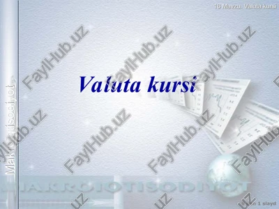 valutakursi — PPT