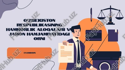 o'zbekiston respublikasi — PPTX