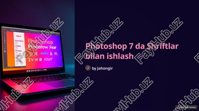 photoshop 7 da shriftlar bilan ishlash — PPTX