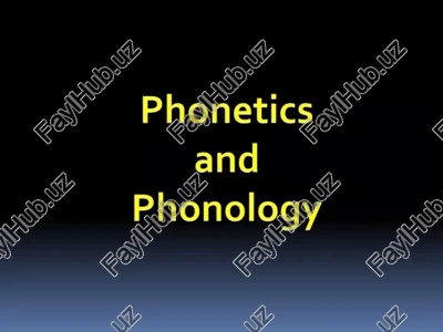 phonetics — PPT