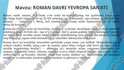 romanuslubi hukmronligi — PPTX