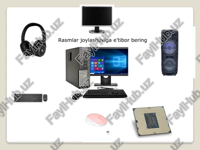 qaysi predmetning joyni o'zgargan? — PPTX