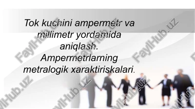 ampermetr — PPTX