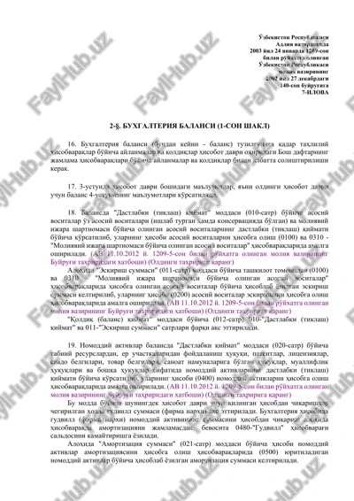 buxgalteriya balansi — DOCX