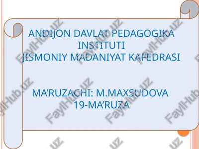 sezgia'zolarining tuzilishi — PPTX