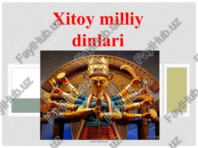 xitoymilliydinlari — PPTX