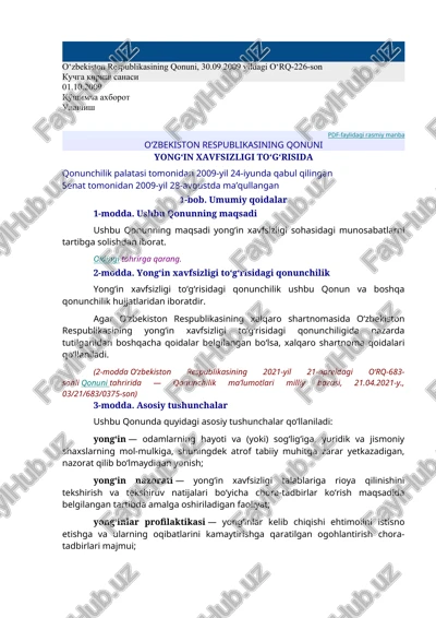 o‘zbekiston respublikasining qonuni — DOC