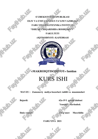 makroiqtisodiyot — DOCX