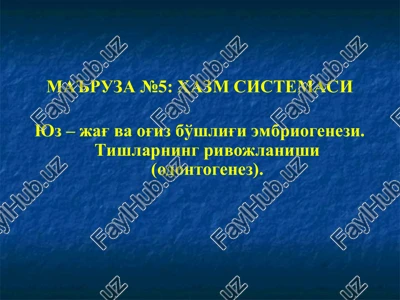 hazm sistemasi — PPT