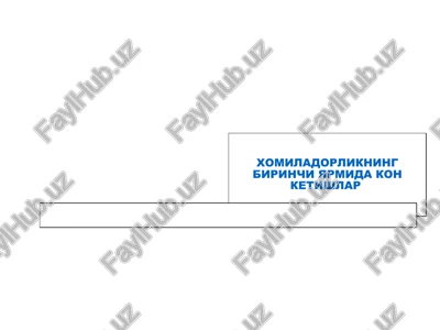 xomiladorlikning birinchi yarmidagi konketishlar — PPT