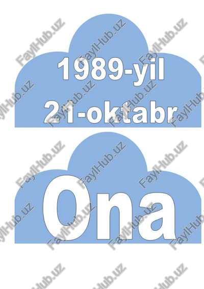 21 oktyabr ona tili bayrami un rasmlar — DOCX