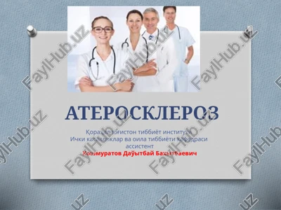 ateroskleroz — PPTX