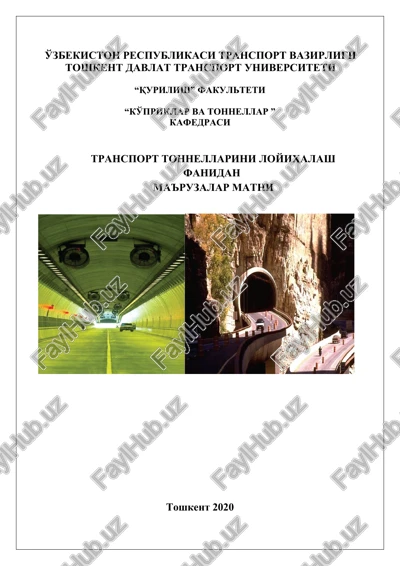 transport tonnellarini loyihalash — DOC