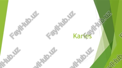 karies — PPTX
